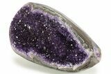 Sparkling Deep-Purple Amethyst Geode - Uruguay #342733-2